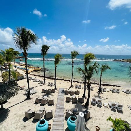Studio Vue Mer Piscine Plage Kaz Punch Manganao Chez Julie Saint-Francois  Bagian luar foto