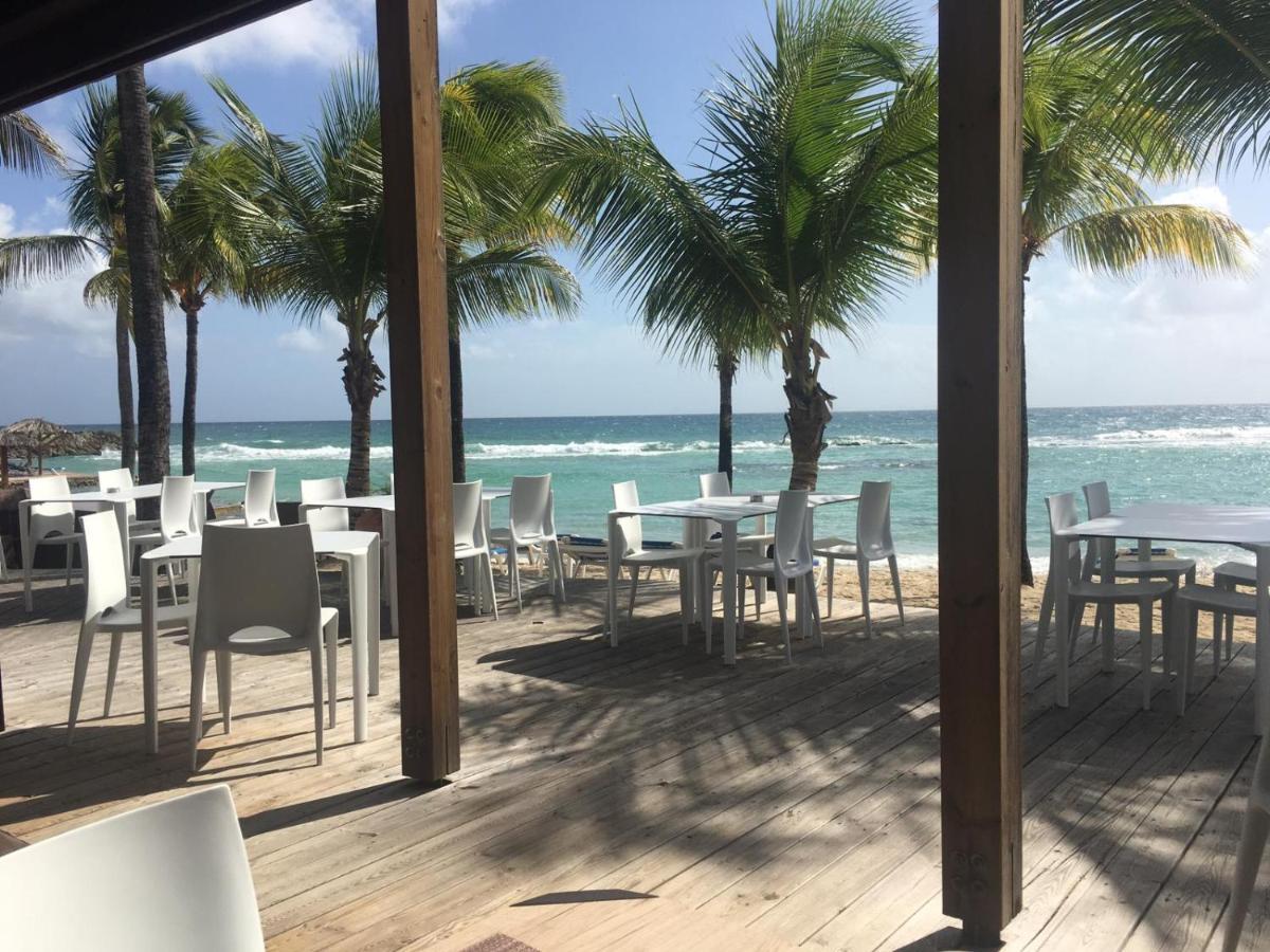 Studio Vue Mer Piscine Plage Kaz Punch Manganao Chez Julie Saint-Francois  Bagian luar foto