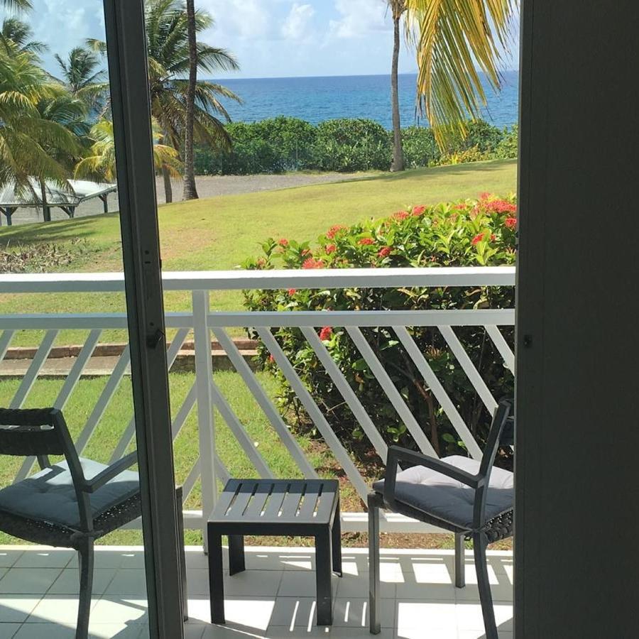 Studio Vue Mer Piscine Plage Kaz Punch Manganao Chez Julie Saint-Francois  Bagian luar foto